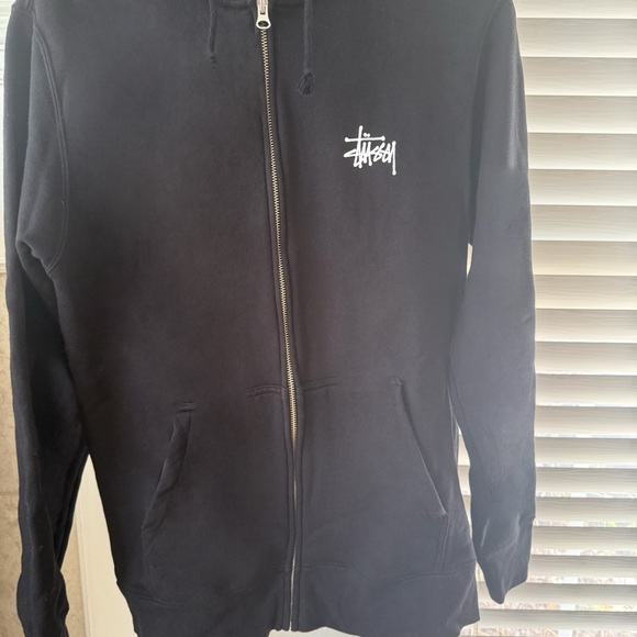 Stussy Black Hoodie Sweater - Picture 2 of 7